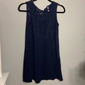 Suede dress